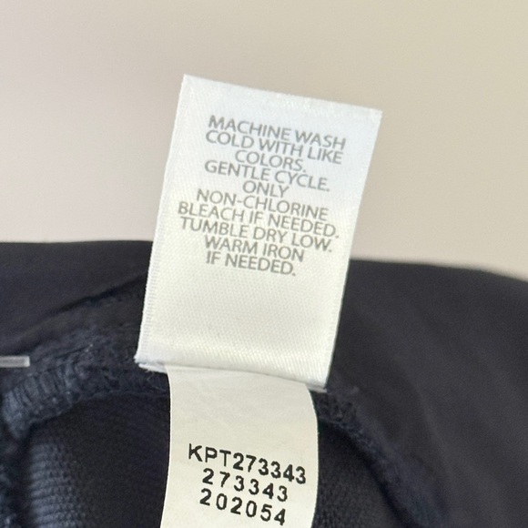 NWT‎ J. Jill Wearever Women’s Smooth Fit Knit Pull On Jeans Navy Blue Large Tall - Picture 9 of 9